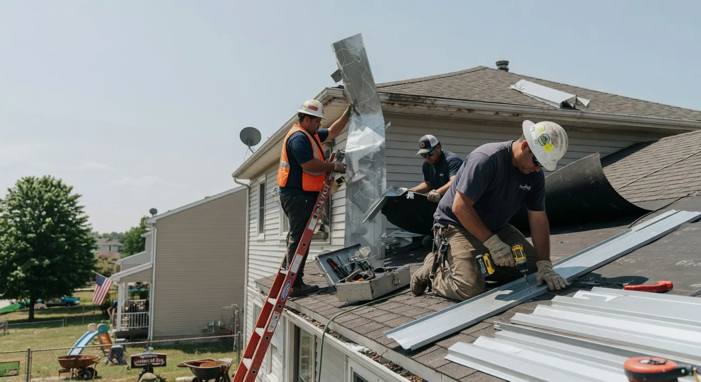Metal Roof Repair in Virginville, PA
